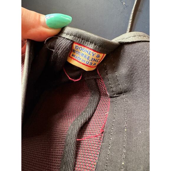 Vintage Rare Purple Dooney & Bourke Mini Cavalry Crossbody Punk Goth Bag - Picture 11 of 11